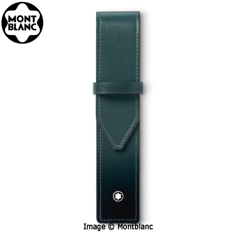 Meisterstück Sartorial Leather British Green Pen Case